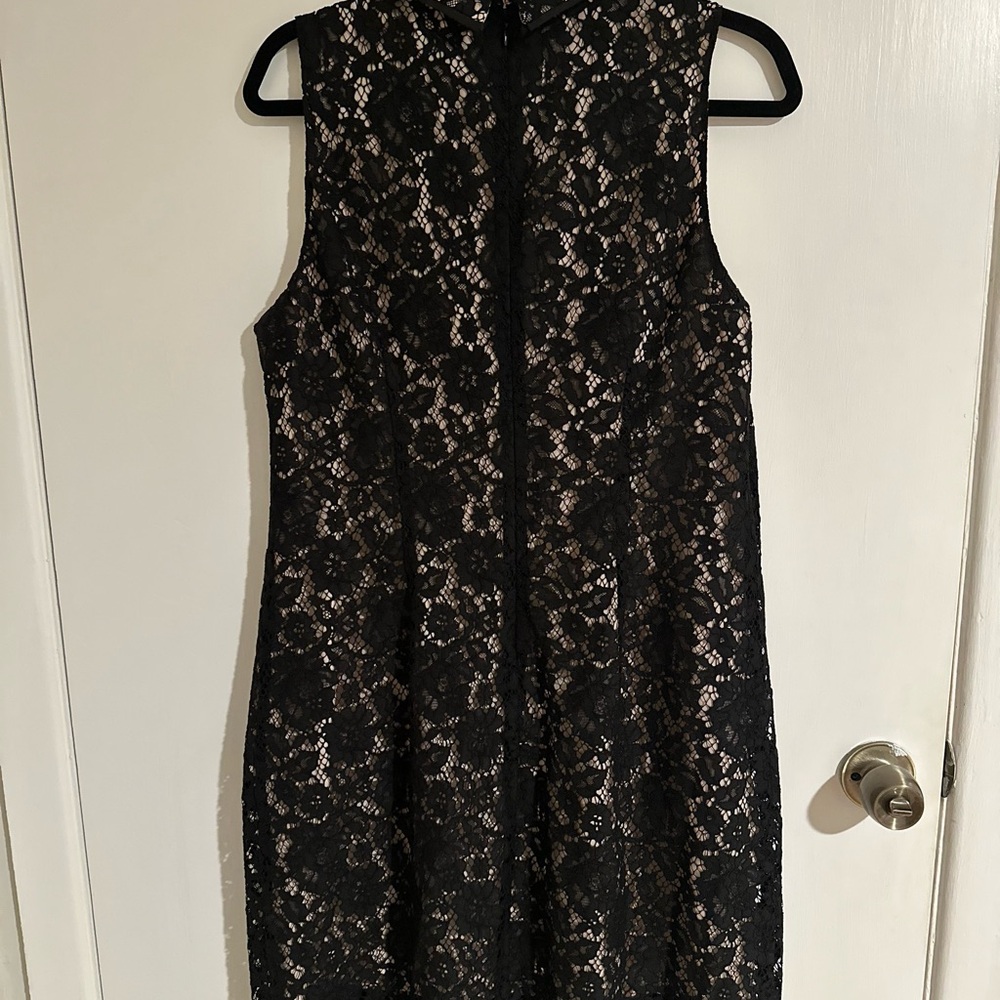 Elegant Black Lace Dress